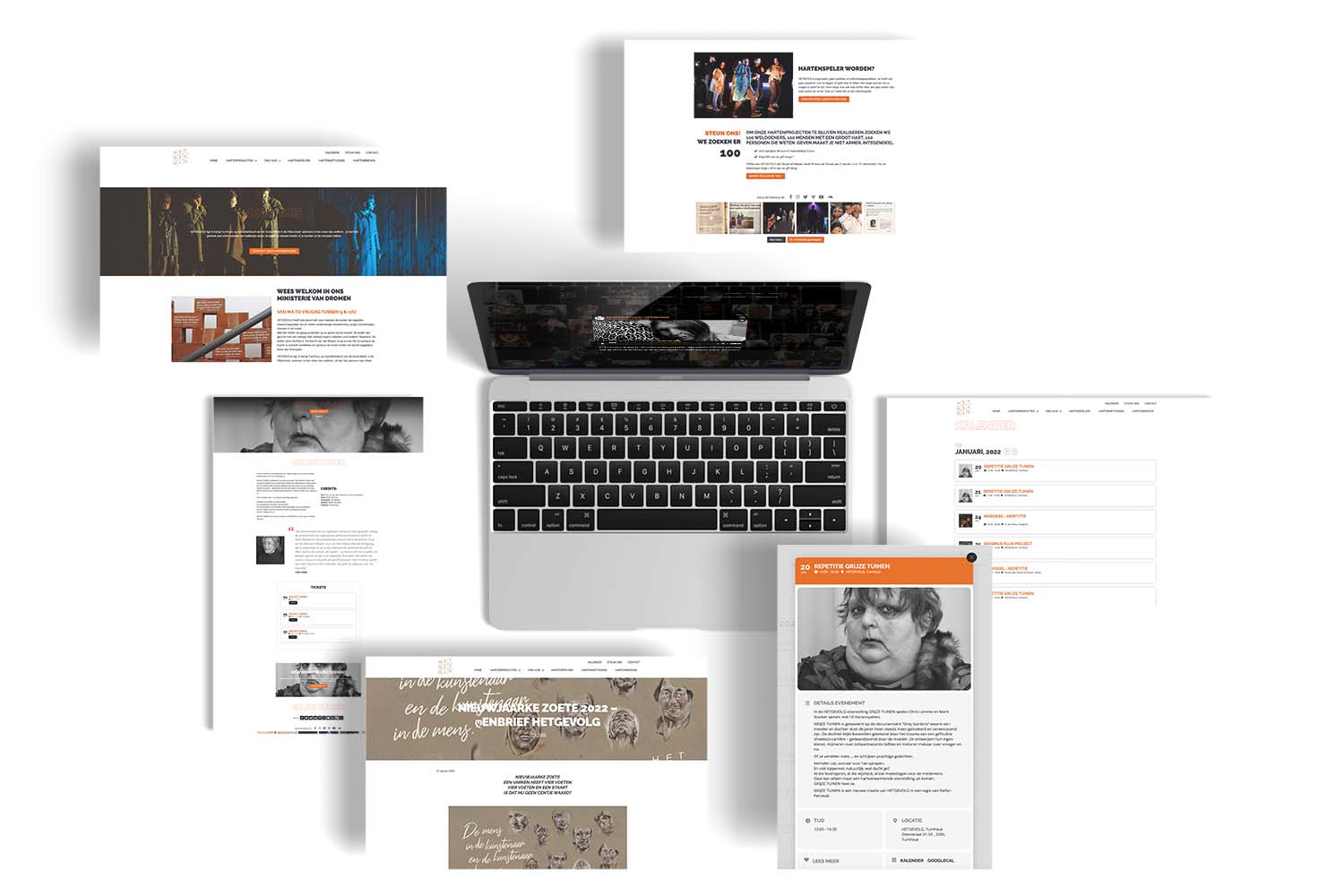 HETGEVOLG - WordPress website - Motionmill - webdesign Antwerpen 2