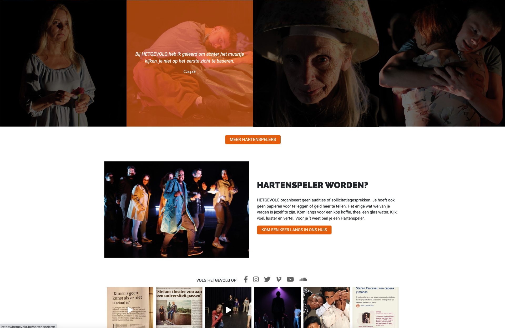 HETGEVOLG - WordPress website - Motionmill - webdesign Antwerpen 5