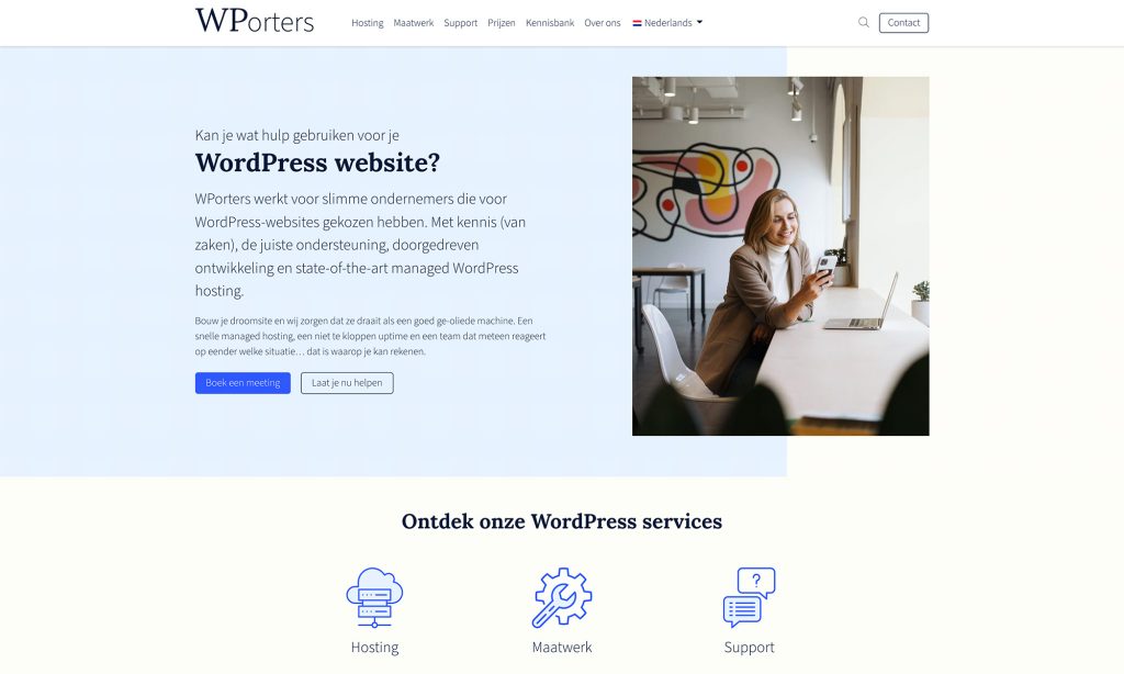 WordPress-hosting België