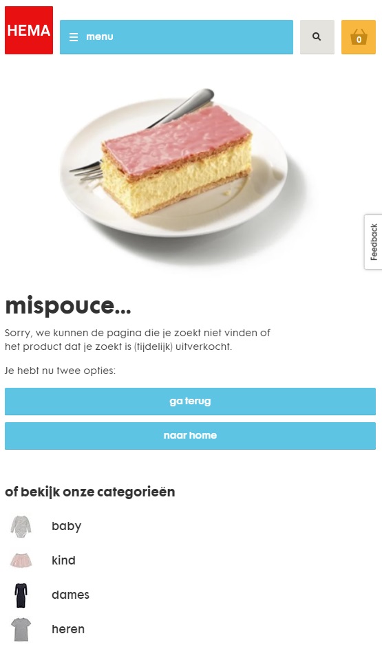 Beste 404-pagina van Nederland